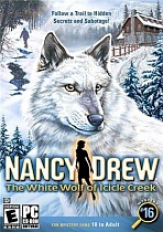 Obal-Nancy Drew: The White Wolf of Icicle Creek