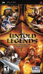 Obal-Untold Legends: Brotherhood of the Blade