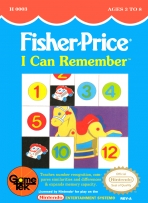 Obal-Fisher-Price: I Can Remember