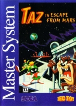 Taz in Escape from Mars