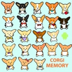 Obal-Corgi Memory
