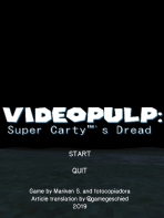 VIDEOPULP: Super Cartys Dread