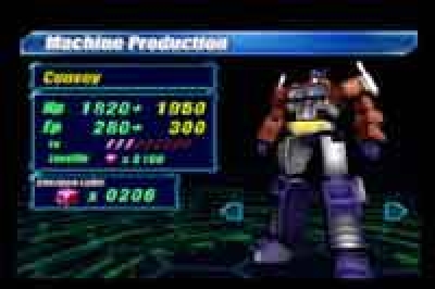 Screen ze hry Transformers Tatakai