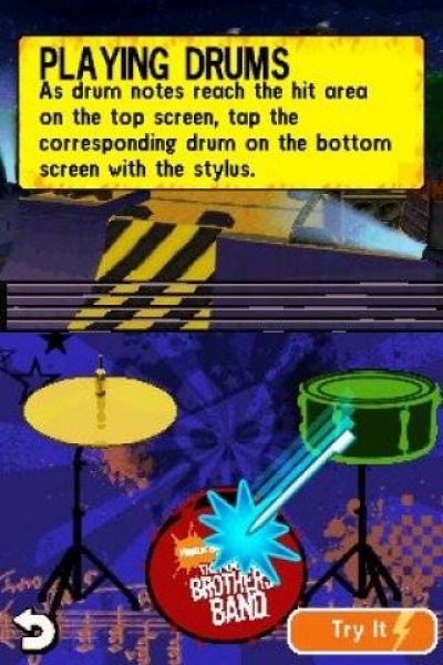 Screen ze hry Naked Brothers Band