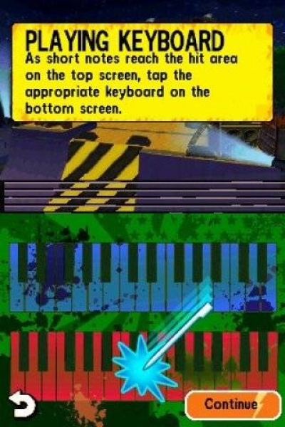 Screen ze hry Naked Brothers Band