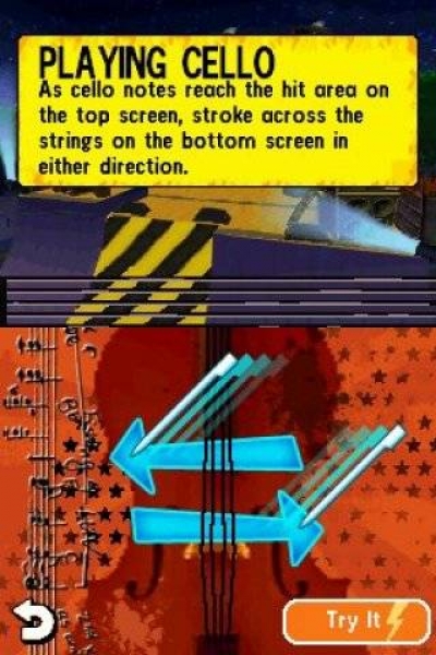 Screen ze hry Naked Brothers Band