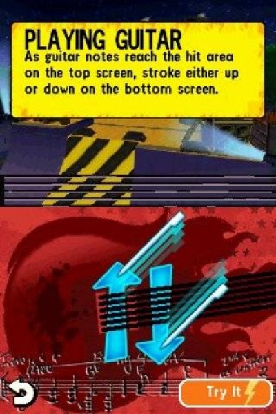 Screen ze hry Naked Brothers Band