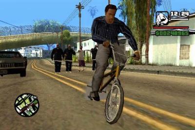 Screen ze hry Grand Theft Auto: San Andreas