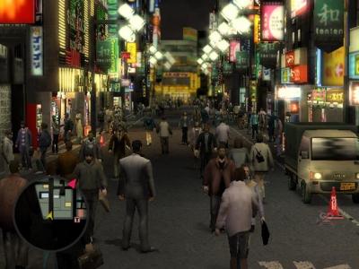 Screen ze hry Yakuza 2