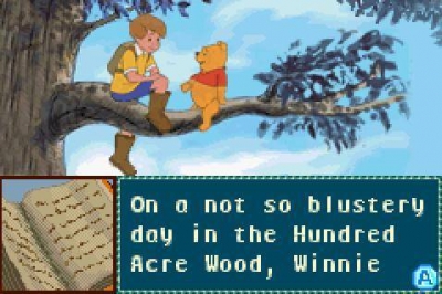 Screen ze hry Disneys Winnie the Poohs Rumbly Tumbly Adventure