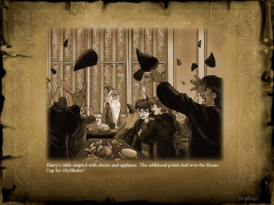 Screen ze hry Harry Potter and the Sorcerer´s Stone