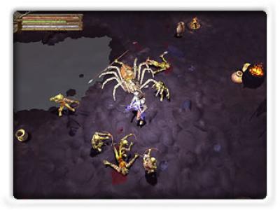Screen ze hry Baldurs Gate: Dark Alliance