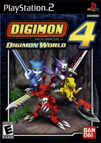 Obal hry Digimon World 4