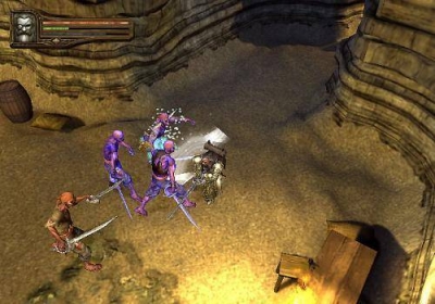 Screen ze hry Baldurs Gate: Dark Alliance II