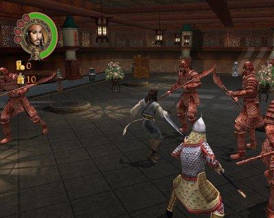 Screen ze hry Pirates of the Caribbean
