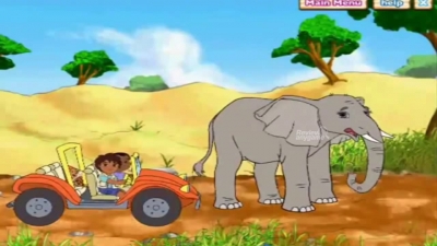 Screen ze hry Go, Diego, Go! Safari Rescue