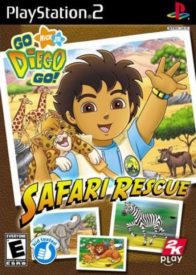 Obal hry Go, Diego, Go! Safari Rescue