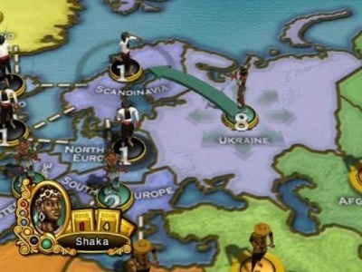 Screen ze hry Risk: Global Domination