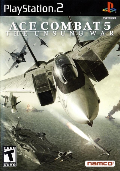 Obal hry Ace Combat 5: The Unsung War