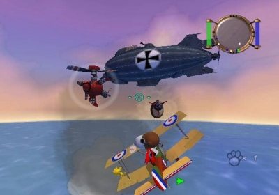 Screen ze hry Snoopy vs. the Red Baron