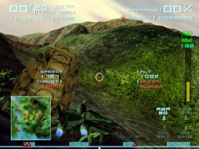 Screen ze hry Top Gun: Combat Zones