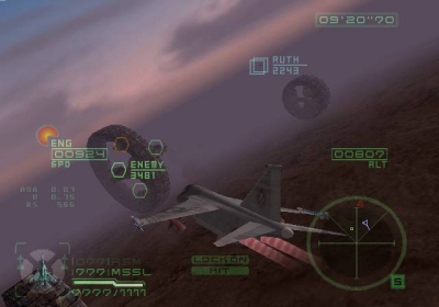 Screen ze hry AirForce Delta Strike