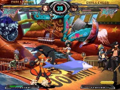 Screen ze hry Guilty Gear XX Accent Core