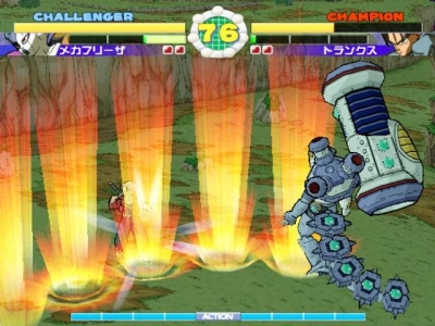 Screen ze hry Super Dragon Ball Z