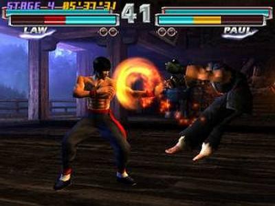 Screen ze hry Tekken Tag Tournament