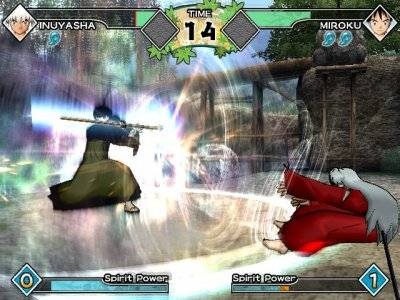 Screen ze hry InuYasha: Feudal Combat