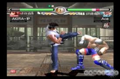 Screen ze hry Virtua Fighter 4