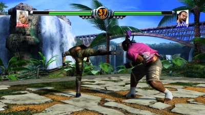 Artwork ke hře Virtua Fighter 4