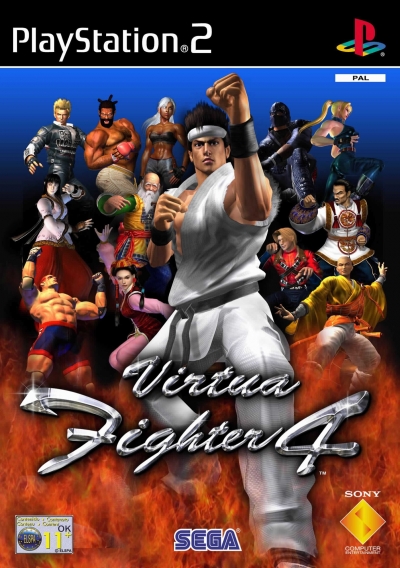 Obal hry Virtua Fighter 4