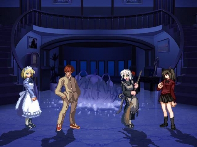 Screen ze hry Melty Blood: Act Cadenza