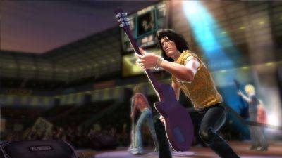 Screen ze hry Guitar Hero: Aerosmith