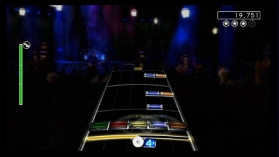 Screen ze hry Rock Band: Track Pack Volume 1