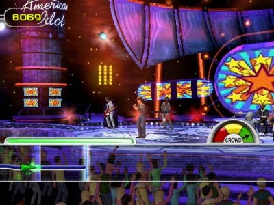 Screen ze hry Karaoke Revolution Presents: American Idol
