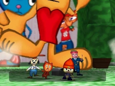 Screen ze hry Parappa The Rapper 2