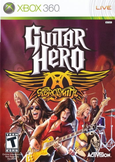Obal hry Guitar Hero: Aerosmith