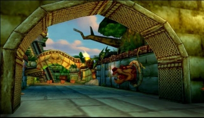 Screen ze hry Cartoon Network Racing