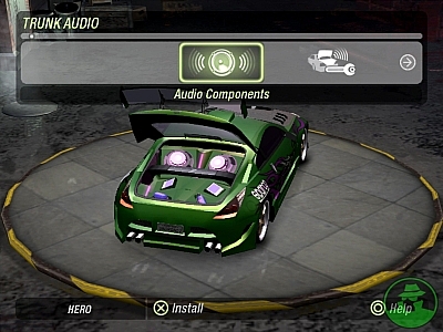 Screen ze hry Need for Speed Underground 2