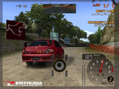 Screen ze hry Enthusia Professional Racing