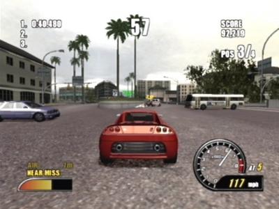 Screen ze hry Burnout 2: Point of Impact
