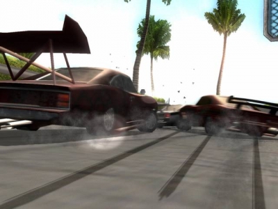 Screen ze hry Crash n Burn