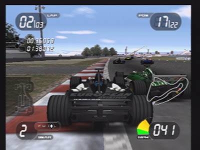 Screen ze hry Formula One 2001
