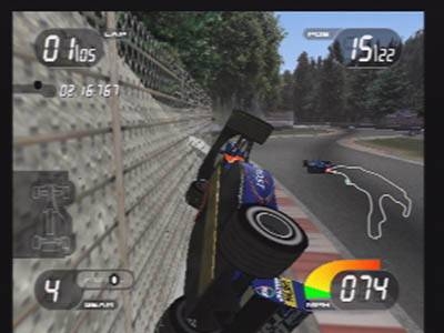 Screen ze hry Formula One 2001