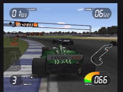 Screen ze hry Formula One 2001