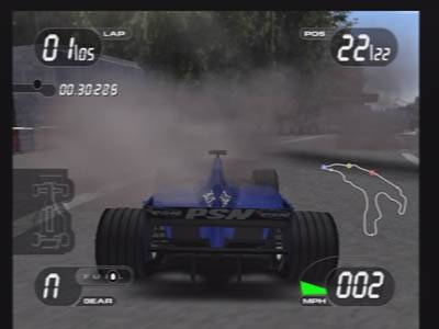 Screen ze hry Formula One 2001