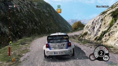 Screen ze hry WRC: World Rally Championship