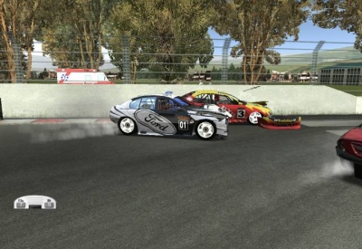 Screen ze hry Pro Race Driver
